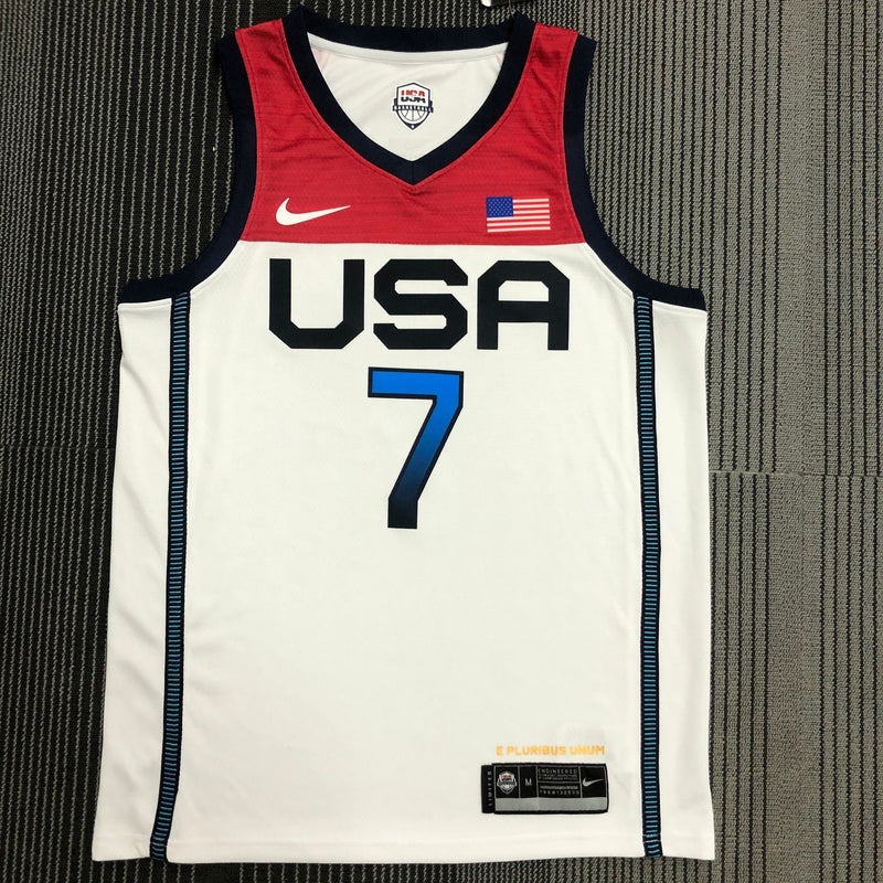 Regata Seleção Americana de Basquete Branca Durant 7