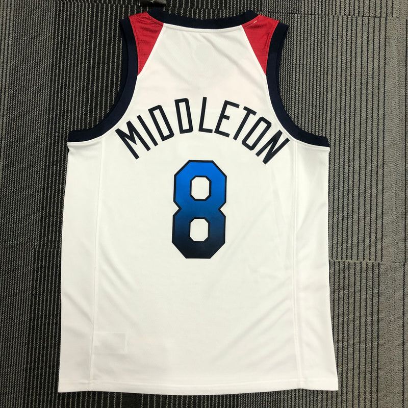 Regata Seleção Americana de Basquete Branca Middleton 8