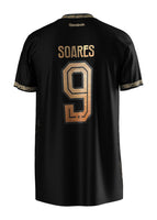 Camisa Botafogo Away 2024/25 s/n Torcedor Rebook Masculino - Preta e Dourada