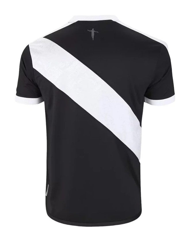 Camisa Vasco Home 24/25 s/n° Torcedor Kappa Masculina - Preta e Branca