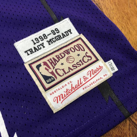 Regata NBA Toronto Raptors Retrô 1998-1999 Mitchell & Ness Authentic McGrady 1 - Azul