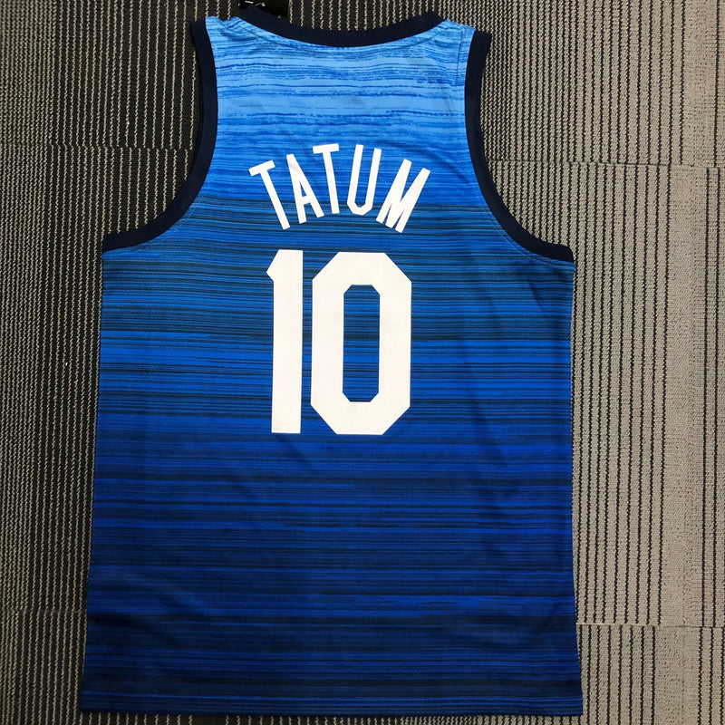 Regata Seleção Americana de Basquete Azul tatum 10