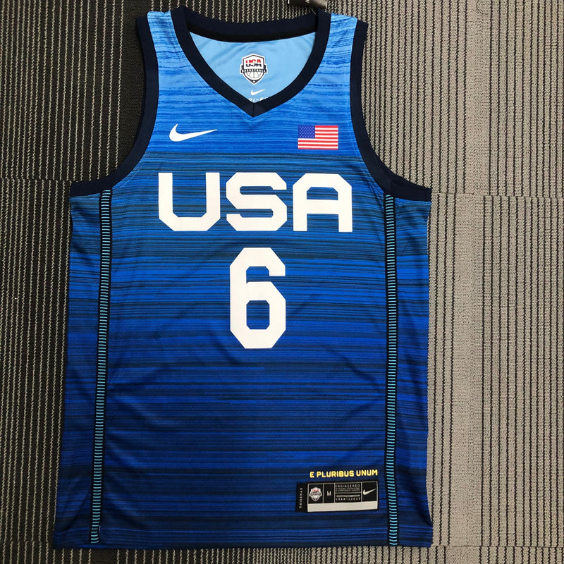 Regata Seleção Americana de Basquete Azul Lillard 6