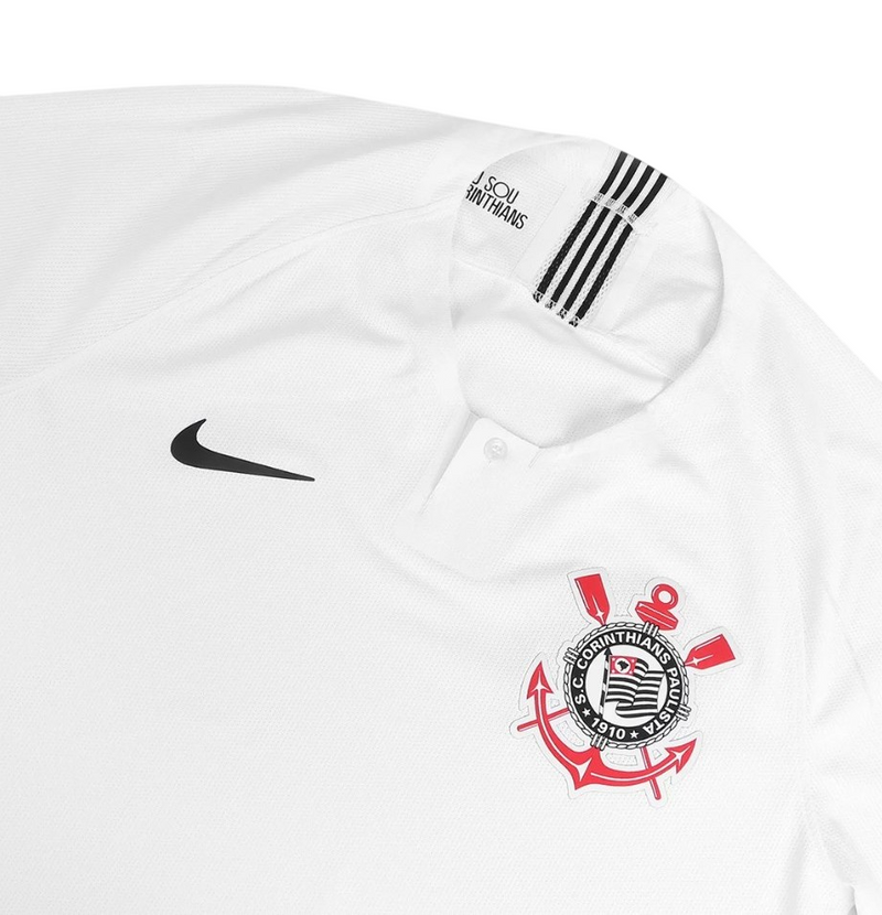 Camisa Corinthians Home 18/19 s/n° Torcedor Nike Masculina - Branca