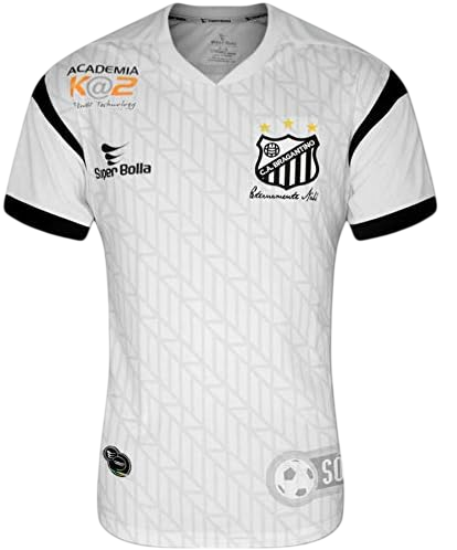 Camisa Bragantino Home 17/18 s/n° Torcedor Super Bolla Masculina - Branca
