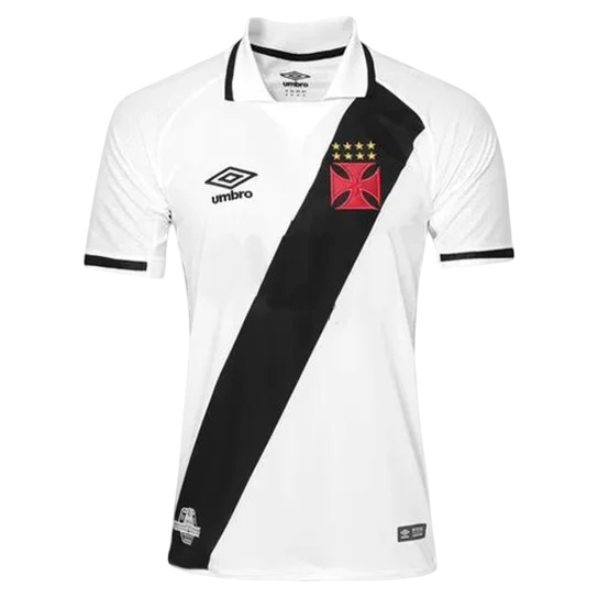 Camisa CR Vasco da Gama Away 17/18 s/n° Torcedor Umbro Masculina - Branca
