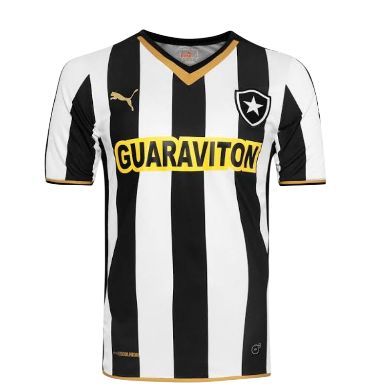 Camisa Botafogo Home 14/15 s/n° Torcedor Puma Masculina - Branca