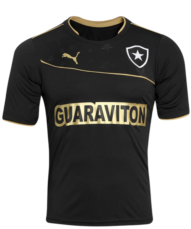 Camisa Botafogo Away 13/14 s/n° Torcedor Puma Masculina - Preta