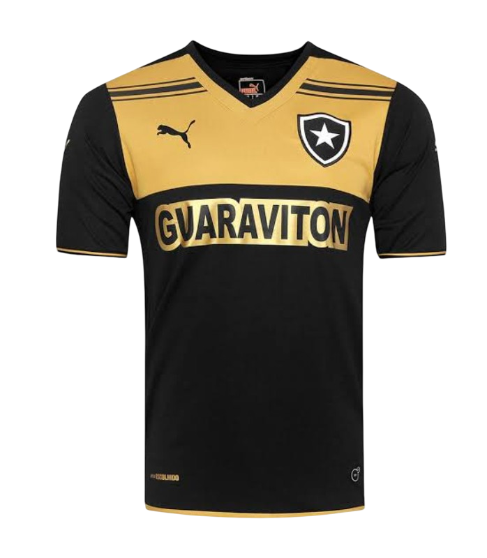 Camisa Botafogo Away 14/15 s/n° Torcedor Puma Masculina - Preta