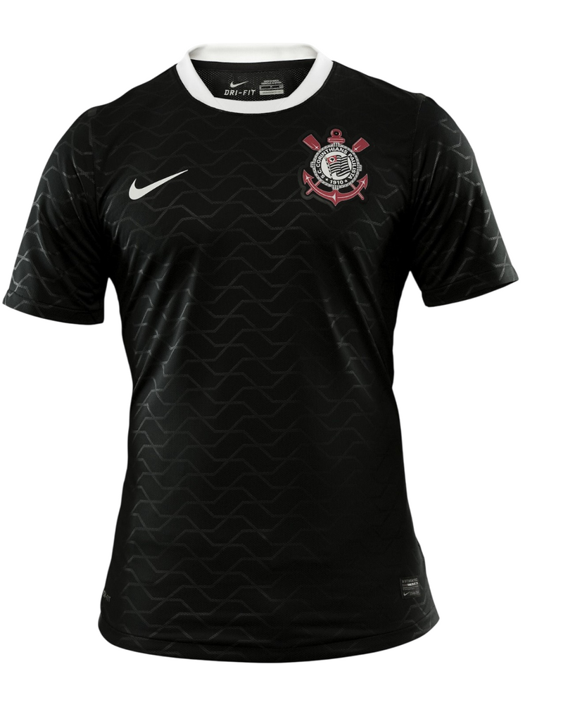 Camisa Corinthians Away 12/13 s/n° Torcedor Nike Masculina - Preto