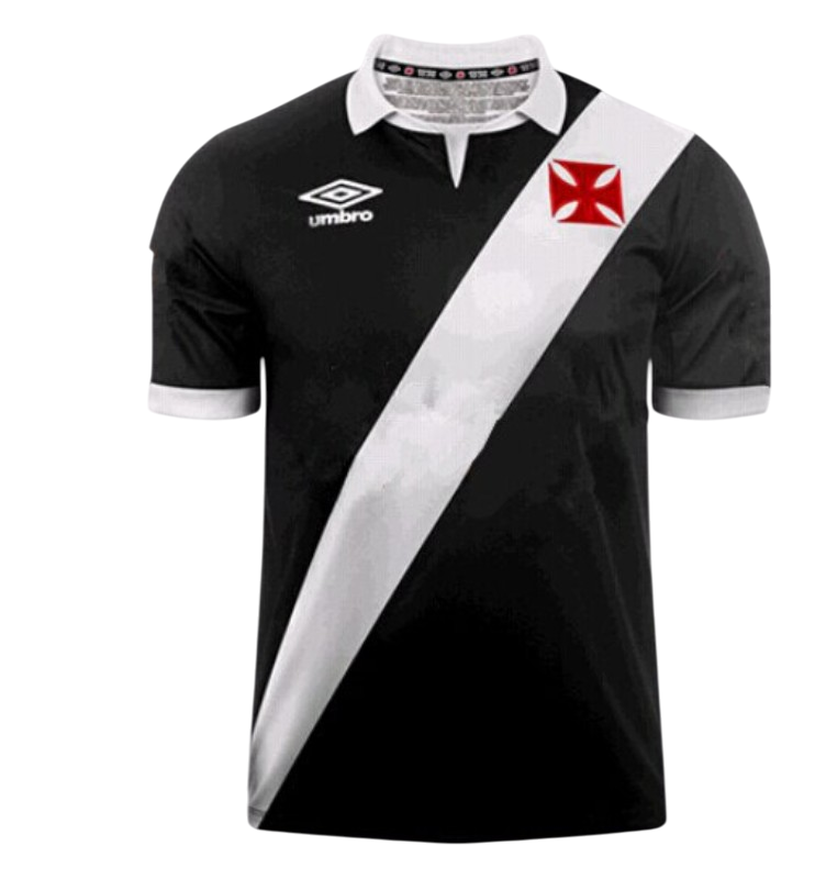 Camisa CR Vasco da Gama Home 14/15 s/n° Torcedor Umbro Masculina - Preta