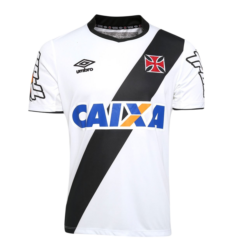 Camisa CR Vasco da Gama Away 14/15 s/n° Torcedor Umbro Masculina - Branca