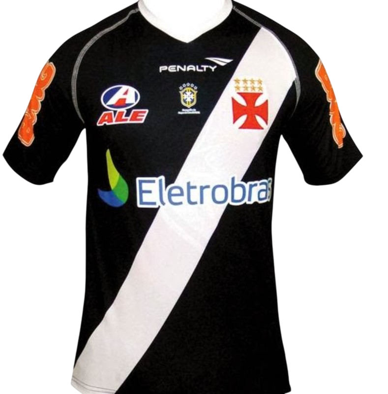 Camisa CR Vasco da Gama Home 11/12 s/n° Torcedor Umbro Masculina - Preta