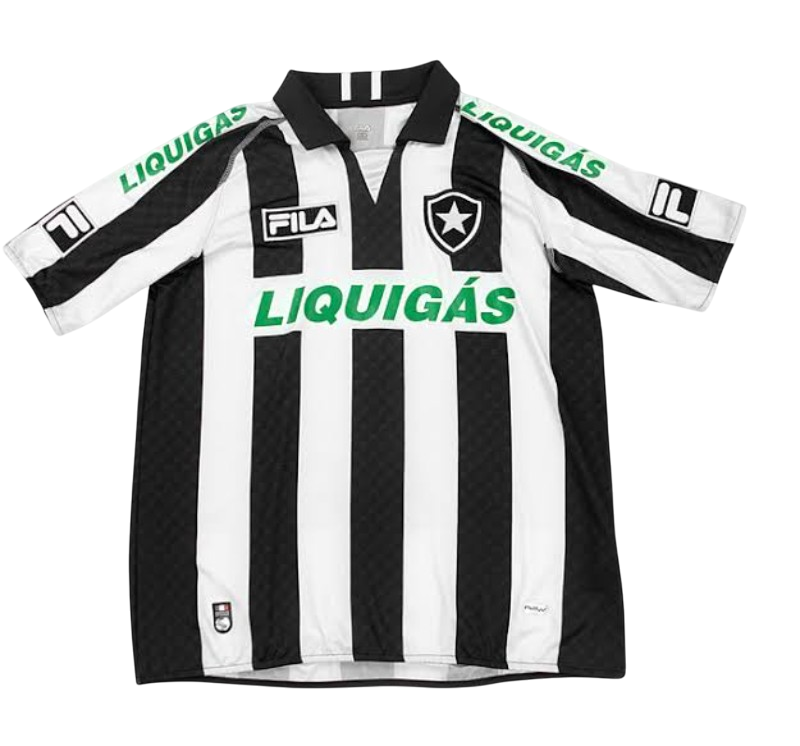 Camisa Botafogo Home 09/10 s/n° Torcedor Puma Masculina - Preta