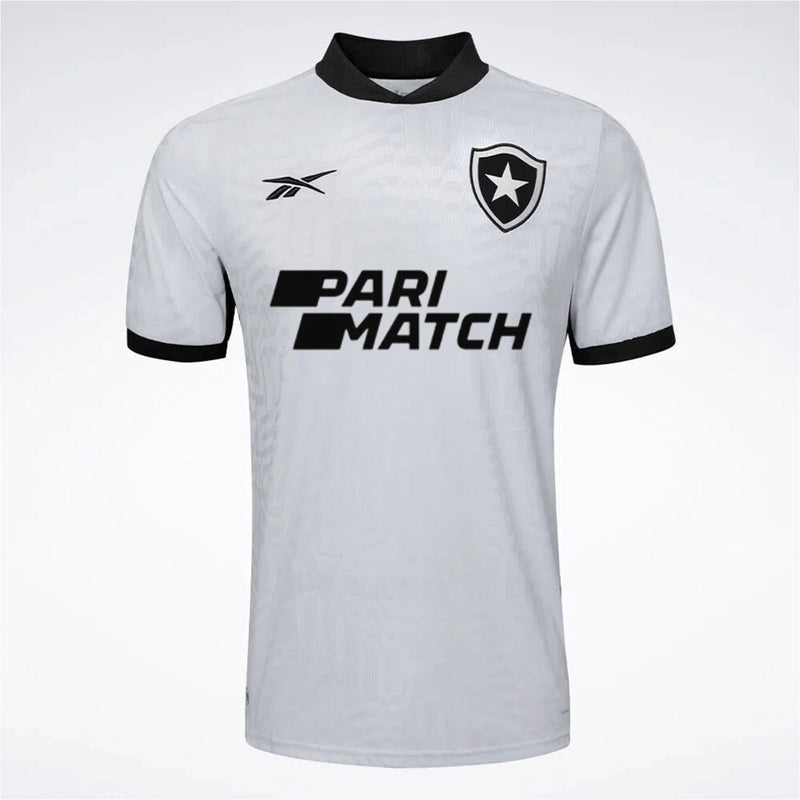 Camisa Botafogo Third 23/24 s/n° Torcedor Reebok Masculina - Branca e Preta