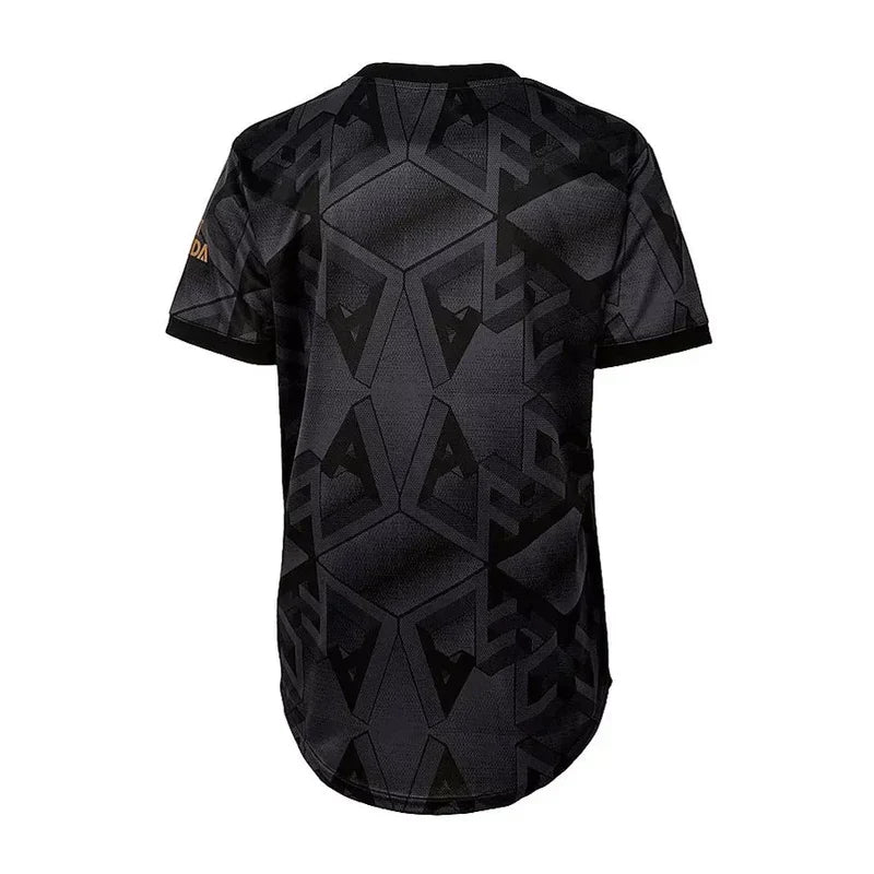 Camisa Arsenal Away 22/23 s/n° Torcedor Feminina - Preta